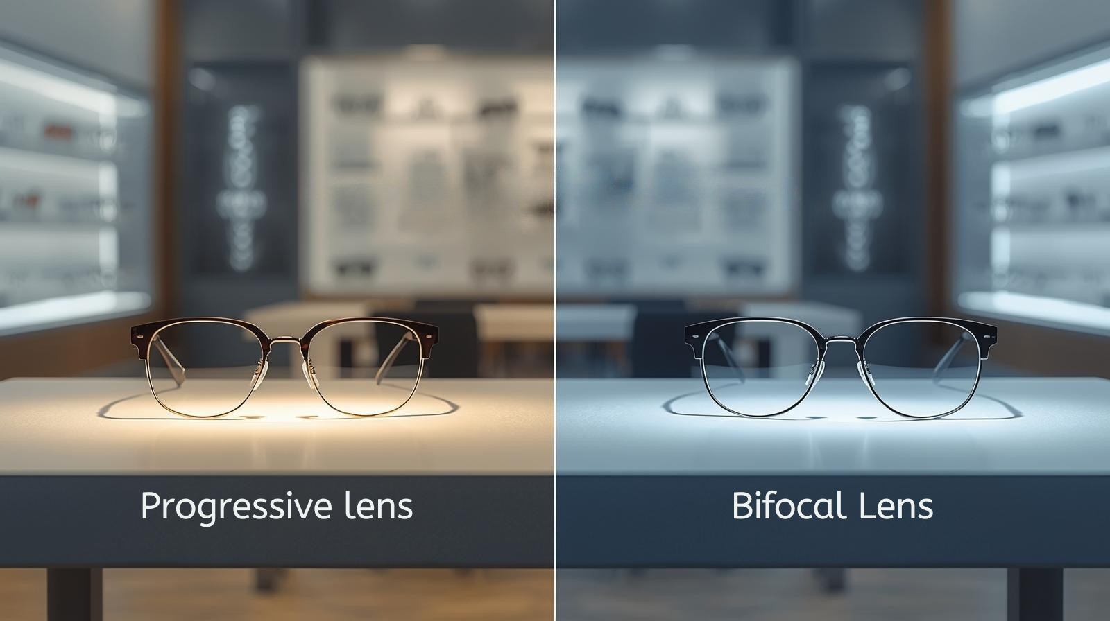 progressive vs bifocal lenses